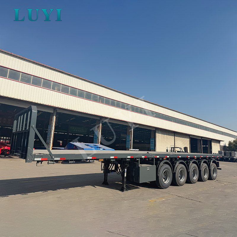 13,6 M konttikuljetus 5-akselinen puoliperävaunu