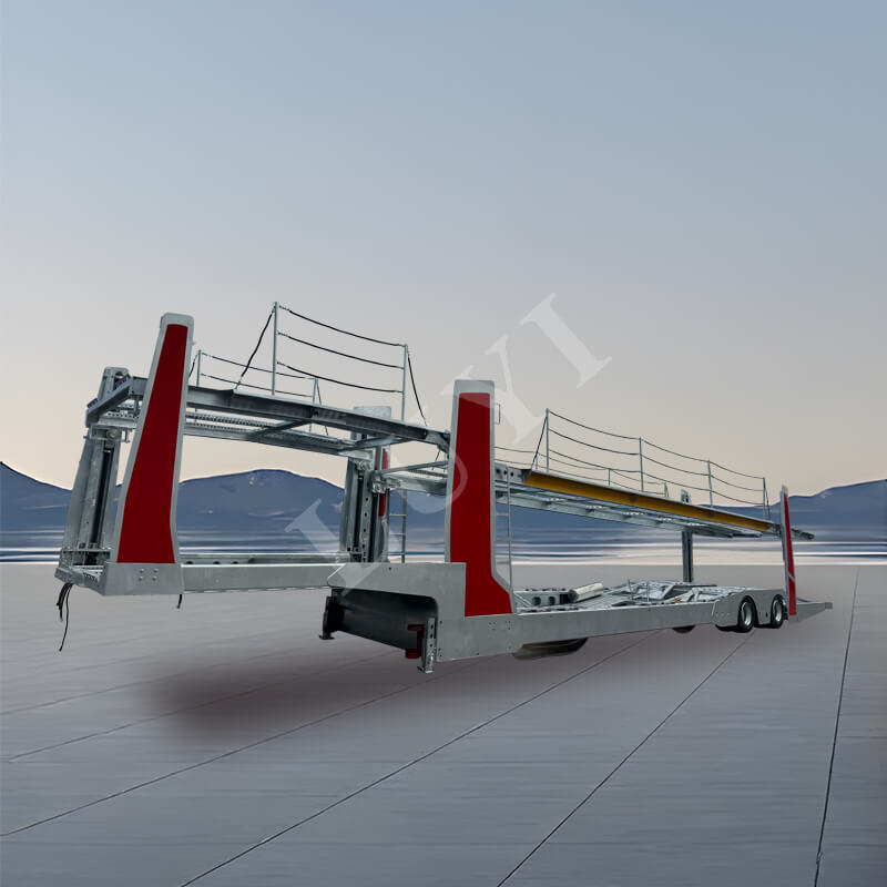 2-akselinen 17 metrin nostotyyppinen kaksikerroksinen autonkuljetuskone 2-akselinen 17 metrin nostotyyppinen kaksikerroksinen autonkuljetuskone