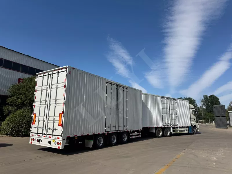 Kuinka tandem van semi-trailer-saldokuorma ja joustavuus? ​