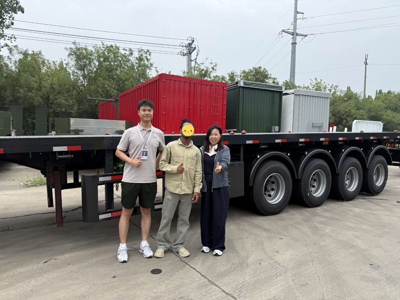 Turkmenistanin asiakkaat vierailevat Luyin tehtaalla keskittyen 3-akselisiin takakippipuoliperävaunuihin ja osoittaen aikomusta tehdä yhteistyötä