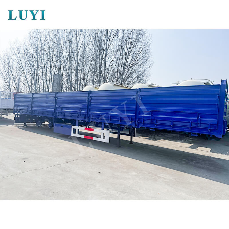 Luyi 3-akselinen irrotettava sivupaneelipuoliperävaunu onnistuneesti toimitettu Sambiaan, syventää Kiinan ja Afrikan logistiikkayhteistyötä