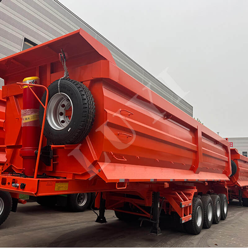 Täsmälleen paikallisiin tarpeisiin mukautettu 4-akselinen kippipuoliperävaunu toimitettiin onnistuneesti sambialaiselle asiakkaalle