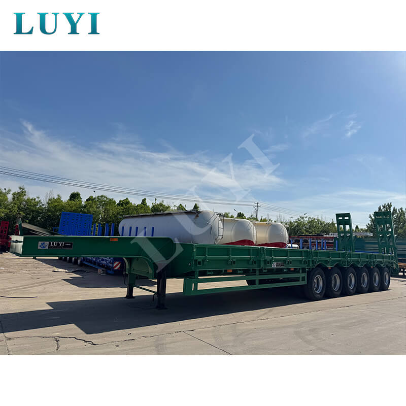 Uusi saavutus kansainvälisessä yhteistyössä! LUYI:n 6-akseliset hanhenkaulaiset matalasänkypuoliperävaunut toimitetaan erissä Mauritaniaan