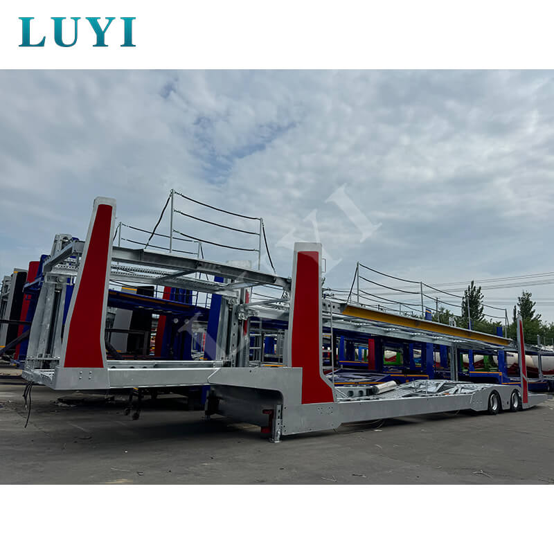 Uusi vertailukohta tehokkaalle rajat ylittävälle kuljetukselle: 2-akseliset kaksikerroksiset autonkuljetusvaunut edistävät Kiinan ja Libanonin logistiikkayhteistyötä