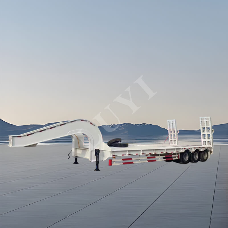 3-akselinen 40 tonnin matala perävaunu