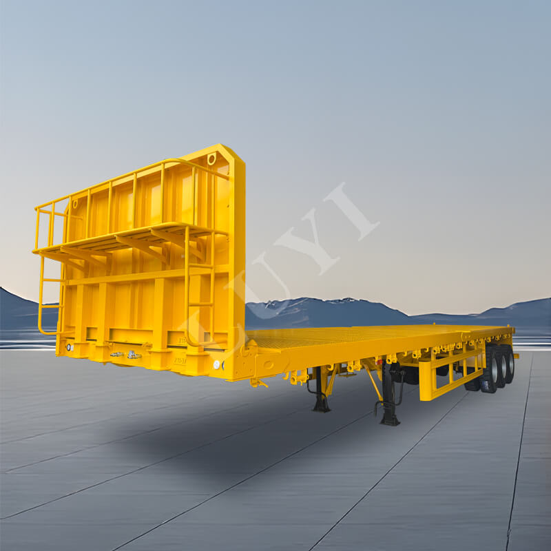 3-akselinen puoliperävaunu, jonka kantavuus 40 tonnia