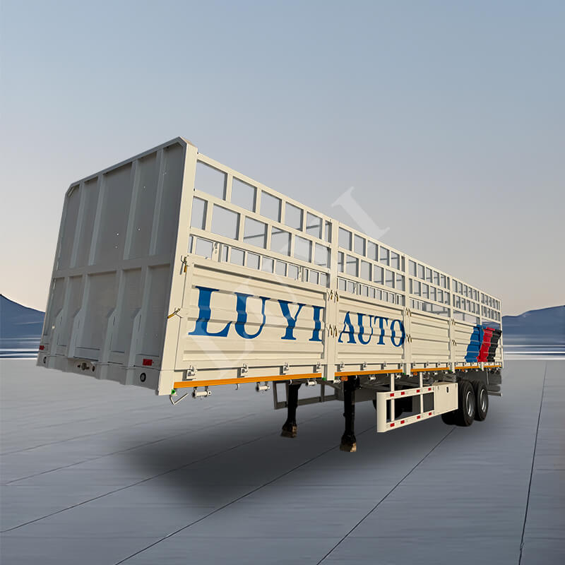 30 tonnia 60 tonnia korkea aita puoliperävaunu