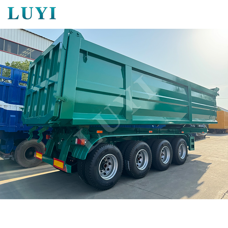 Hyötykuorman lisääminen Ugandassa: Kuinka LUYI:n 4-akseliset kippiperävaunut tehostavat rakentamista ja kaivostoimintaa