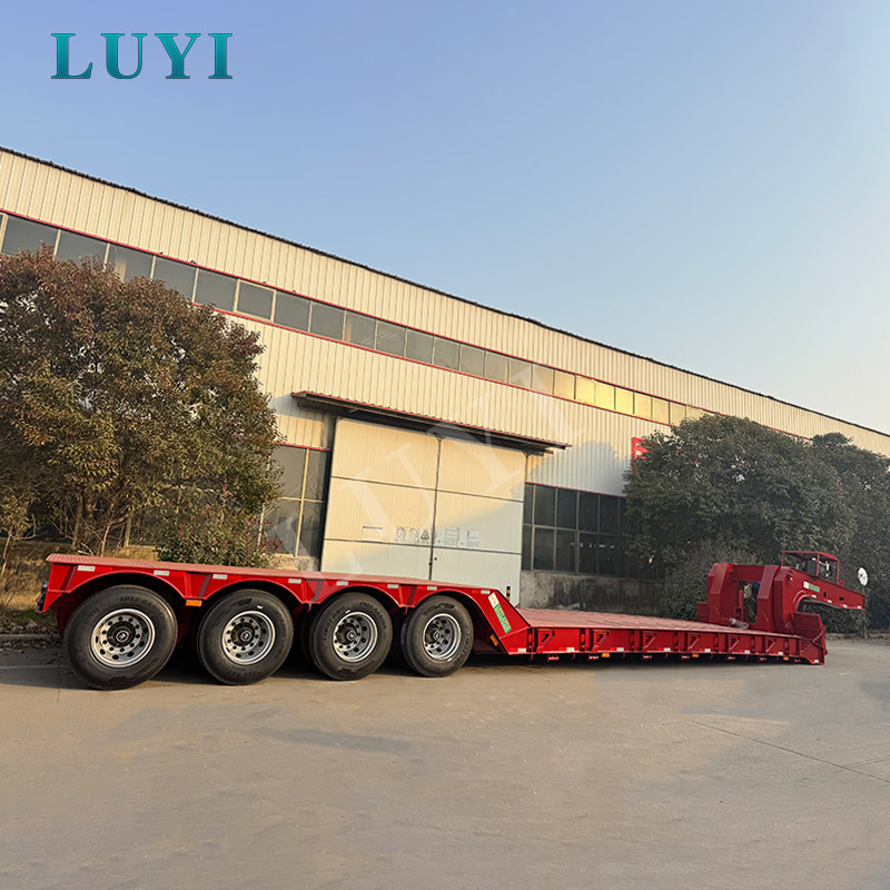 LUYI 4-akselinen alaperävaunu: Älykäs ratkaisu raskaampiin hyötykuormiin